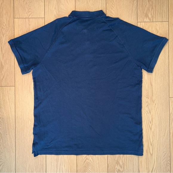 Puma Dry Fit Activewear Blue Polo Shirt Size XXL - Picture 2 of 2